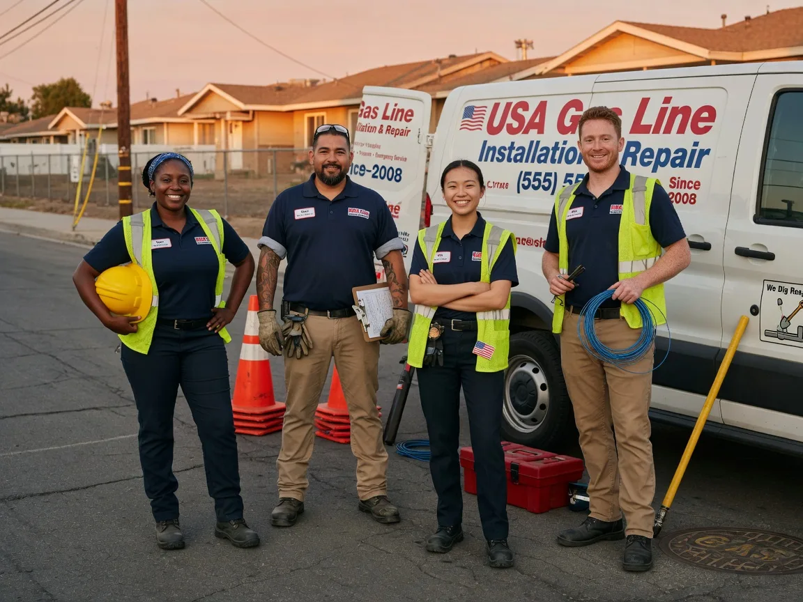 Gas Line Installation company in New Hope, AL